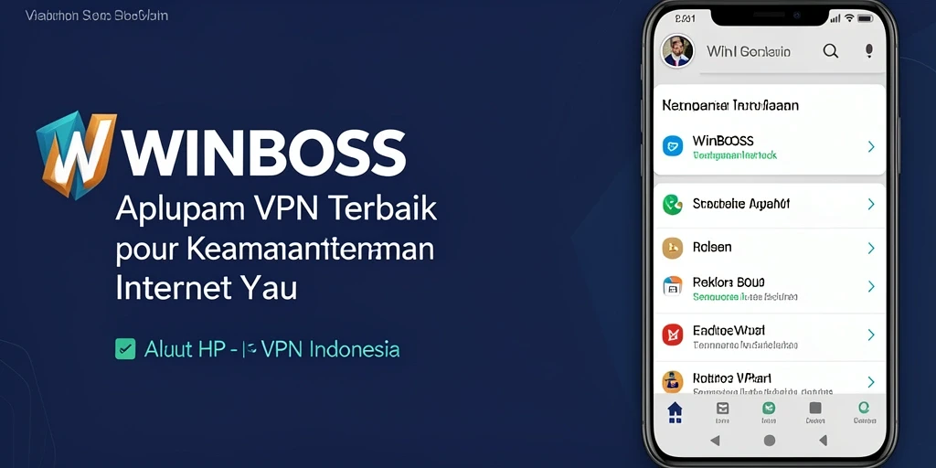 Tampilan antarmuka WINBOSS yang sederhana dan fungsional.